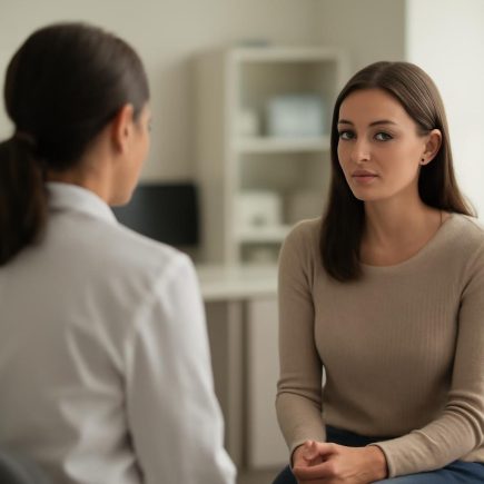 professionnel-sante-patiente-cabinet-moderne