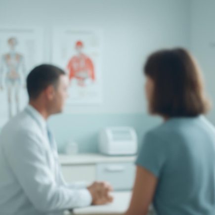 cabinet-medical-flou-patient-professionnel