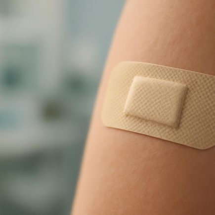 pansement-peau-arriere-plan-medical