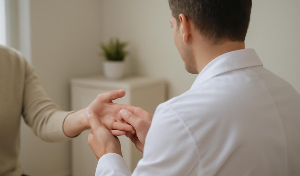 medecin-blouse-blanche-main-patient