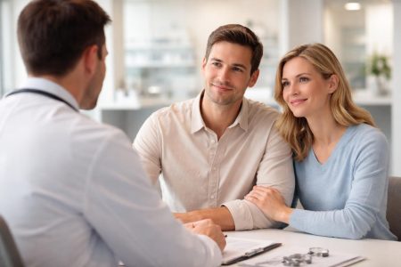 medecin-blouse-couple-bureau-moderne